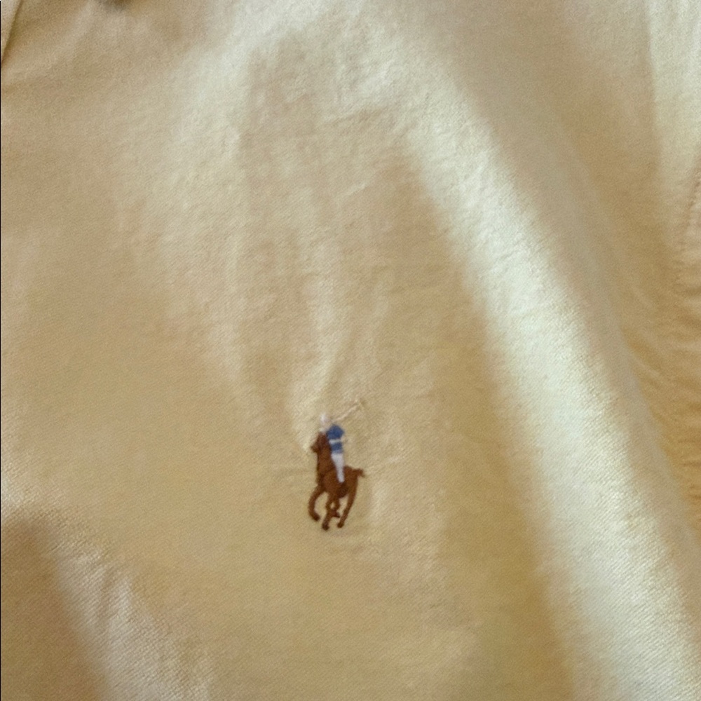 Polo Ralph Lauren Light Yellow Casual Shirt - Picture 2 of 3